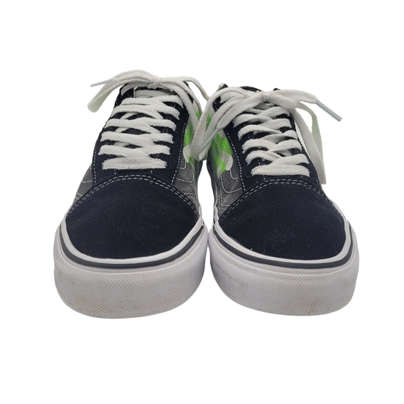 Vans Unisex Off the Wall Old Skool Flame Canvas Skate Sneakers Men’s 5.5 Women 7 - Picture 4 of 11